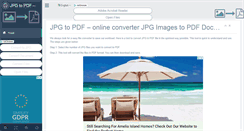 Desktop Screenshot of jpg-to-pdf.org